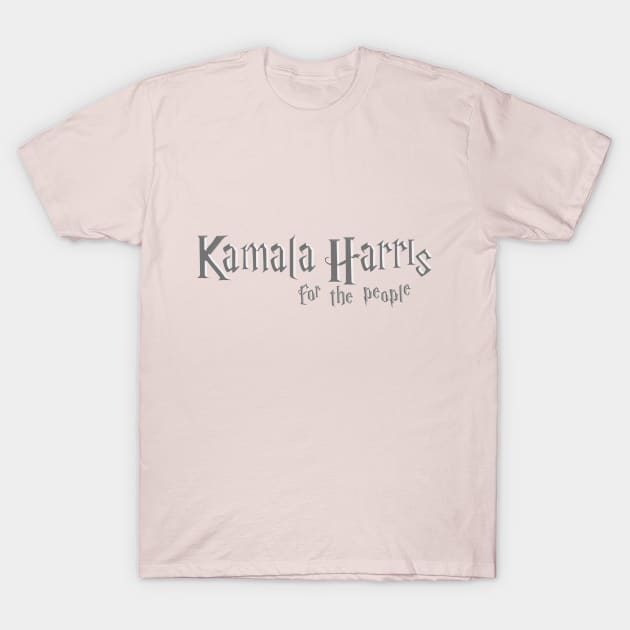 Kamala Harrys For the People T-Shirt by Digifestas